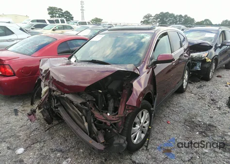 2013 Honda Cr-V Ex z USA, uszkodzony, nr VIN 5J6RM3H52DL043542